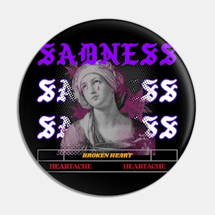 Sadness Pin