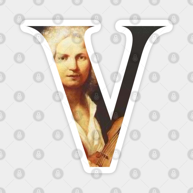 V for Vivaldi Magnet by ClassicalMusicians