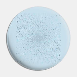 Swirling blue particles Pin