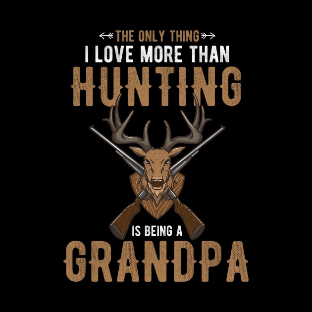 Deer Hunting Grandpa Hunter Gift Idea by MGO Design