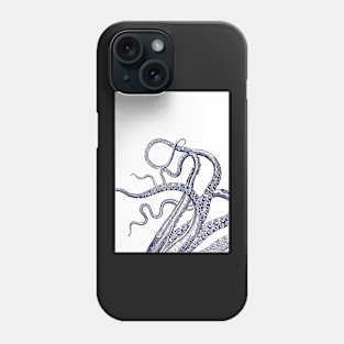 Octopus tentacles squid kraken nautical Phone Case