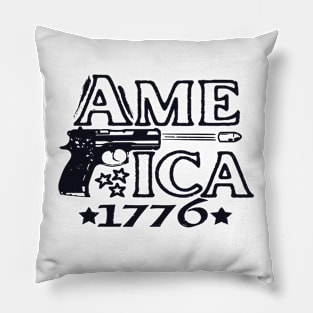 1776 America 2nd Amendment Pillow