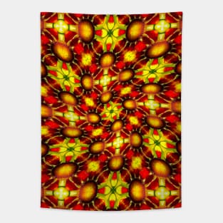 Happy Sunflower Pattern Tapestry