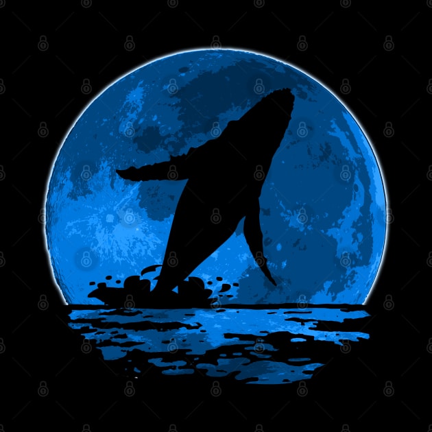 Blue Whale Moon by nickbeta