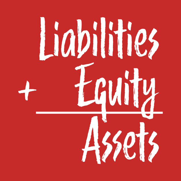 Accounting Equation: A = L + E by spreadsheetnation