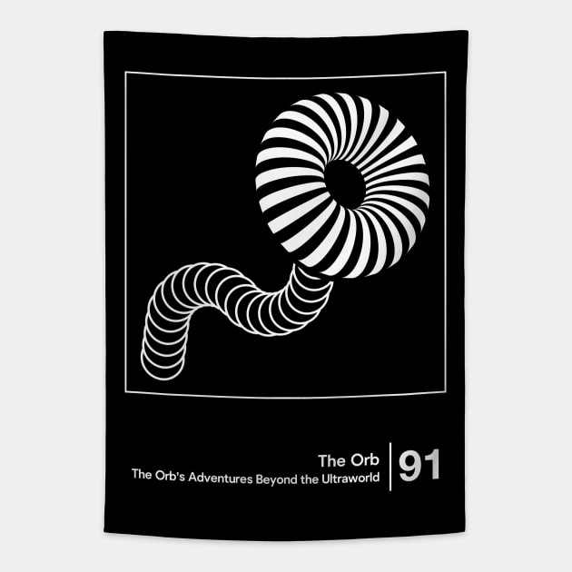 The Orb's Adventures Beyond the Ultraworld / Minimal Graphic Artwork Tapestry by saudade