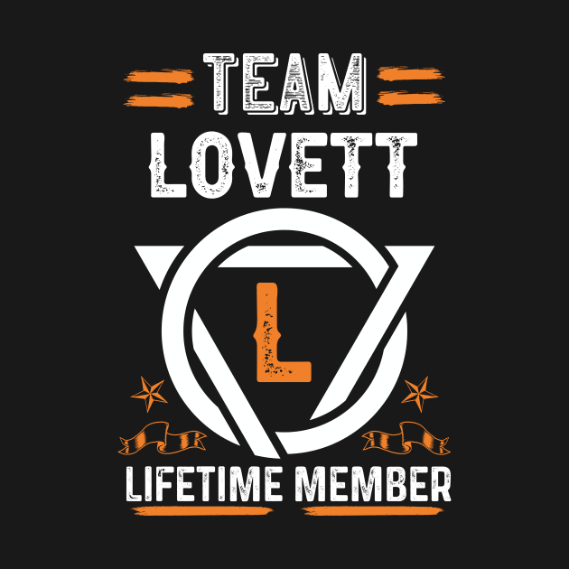 Team lovett Lifetime Member, Family Name, Surname, Middle name by Smeis