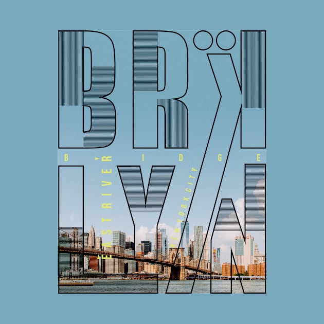 Brooklyn typography by Choulous79