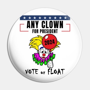 Vote or Float Pin