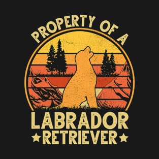 Property Of a Labrador Retriever T-Shirt