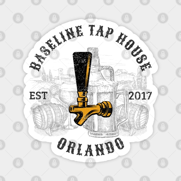 Baseline Tap House Hollywood Studios Orlando Florida Magnet by Joaddo