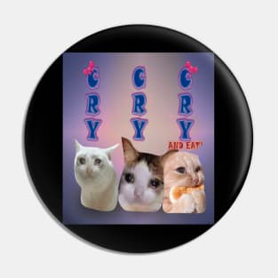 CRY AND EAT COQUETTE Pin