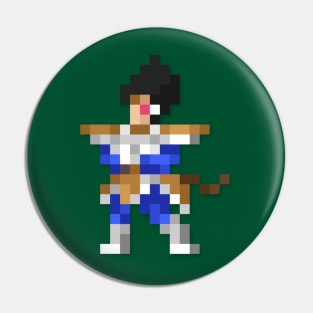 Vegeta low-res pixelart Pin