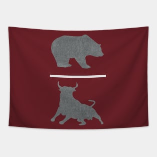 Bear Bull Tapestry