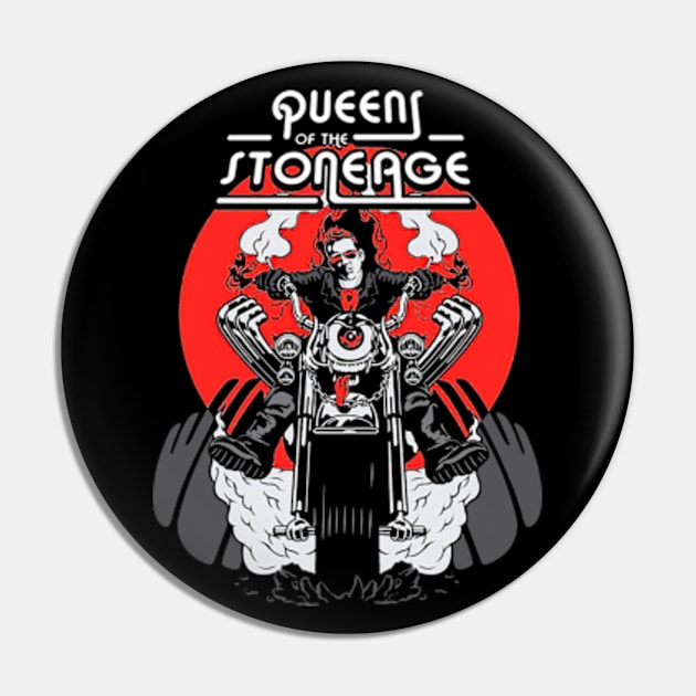 Queens of the stone age Pin by CosmicAngerDesign