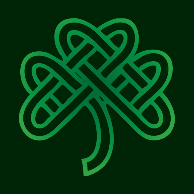 Celtic Knot Lucky Clover by St_Patricks_Day17