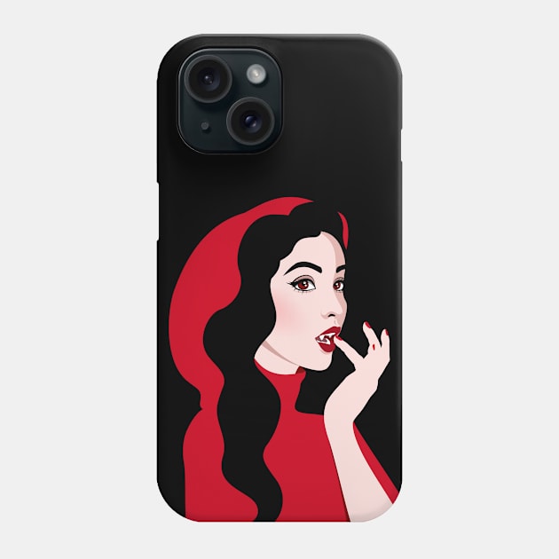 Vampire Phone Case by Lastdrop