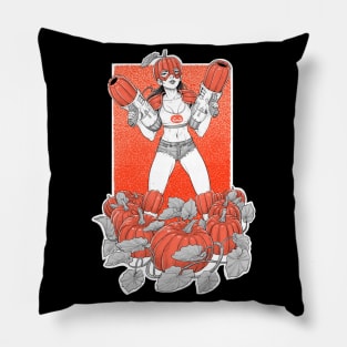 Pumpkin girl Pillow