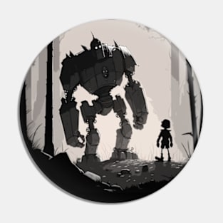 Iron Giant Pin