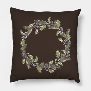 Christmas Wreath Pillow