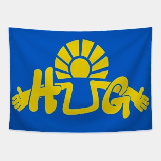 Sunny hug Tapestry