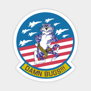 Grumman F-14 Tomcat - Damn Bugs!!! (Hornets) Magnet