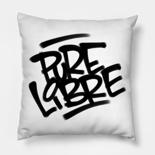 Pure Libre Pillow by SCRYPTK