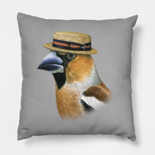 Hawfinch Pillow