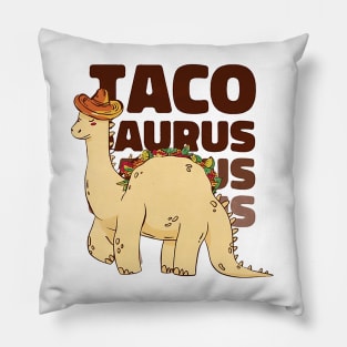 Taco Saurus Pillow