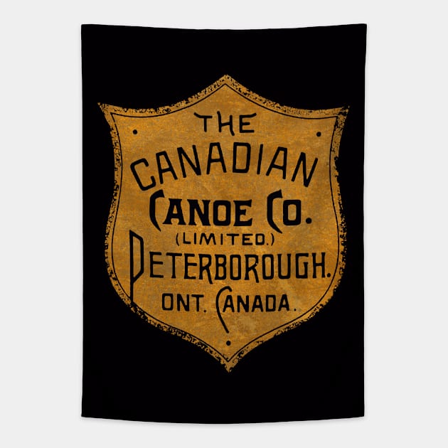 Canadian Canoe Tapestry by Midcenturydave