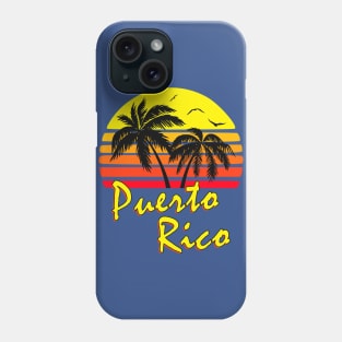 Puerto Rico Tropical Sunset Phone Case