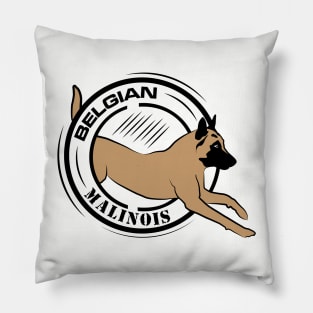 Malinois - Belgian shepherd -Mechelaar Pillow