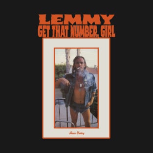 Lemmy Number T-Shirt