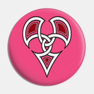 Tribal Heart Pin