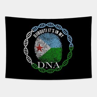 Djibouti Its In My DNA - Gift for Djiboutian From Djibouti Tapestry