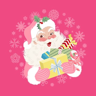 Pink Santa T-Shirt