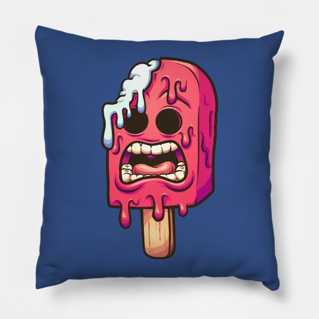 Zombie Ice Popsicle Pillow by memoangeles