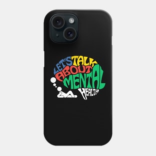 Mental Health Growth and Mindfulness Awareness Phone Case