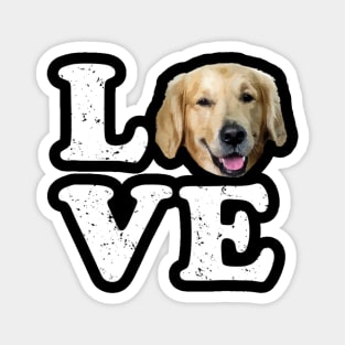 LOVE My Golden Retriever Magnet