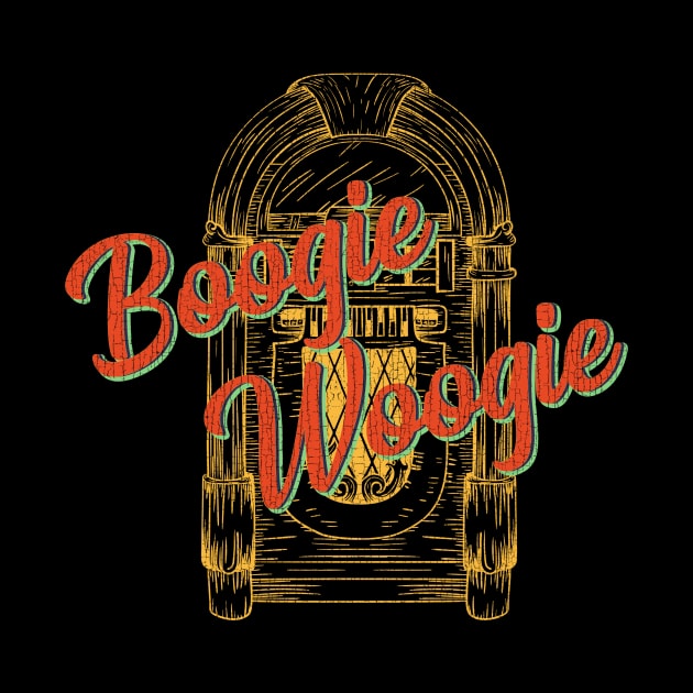 Boogie Woogie Vintage Jukebox by echopark12