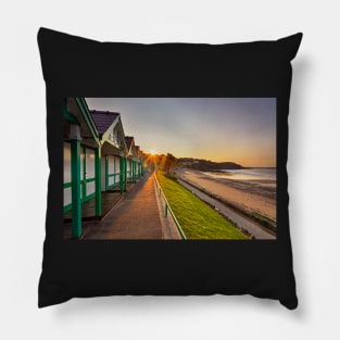 Langland Bay Beach Huts, Gower Pillow