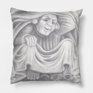 Burrage House Gargoyle/Grotesque Pillow