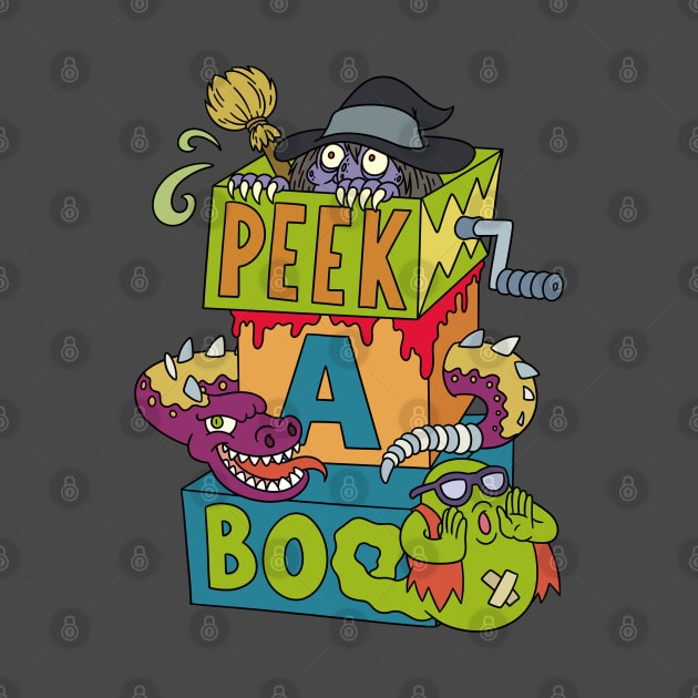 Peek-a-Boo Halloween Gift by Konnectd