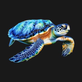 Endangered Sea Turtle Swimming T-Shirt