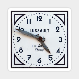 Vintage French Clock Magnet