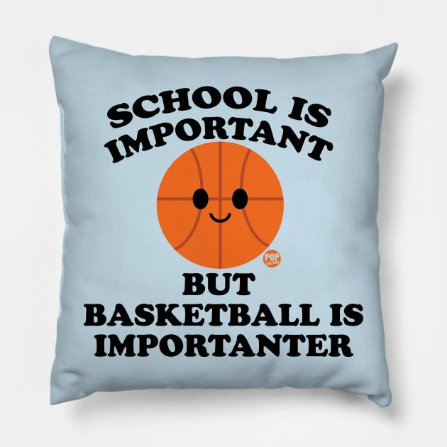 BASKETBALL Pillow by toddgoldmanart