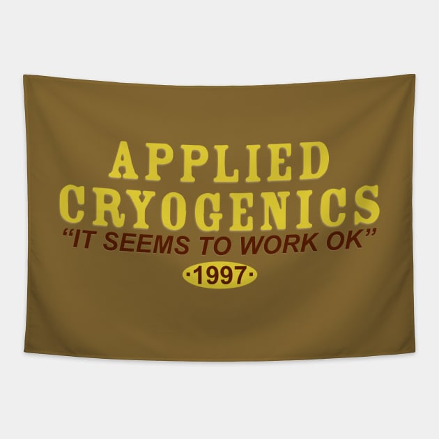 Applied Cryogenics Tapestry by fashionsforfans