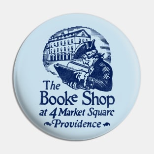 Defunct The Booke Shop Providence Rhode Island Pin