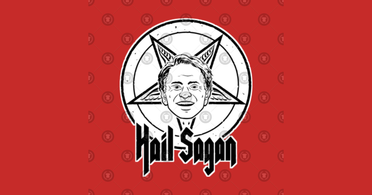 Hail Sagan - Cosmos - T-Shirt | TeePublic