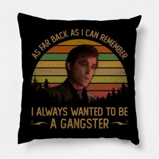 Gift Men Movie Goodfellas Vintage Retro Pillow